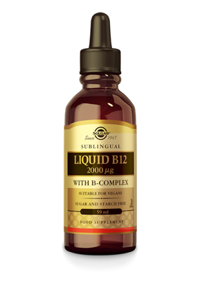 SOLGAR LIQUID B12 2000MCG 59ML DRUPPELS